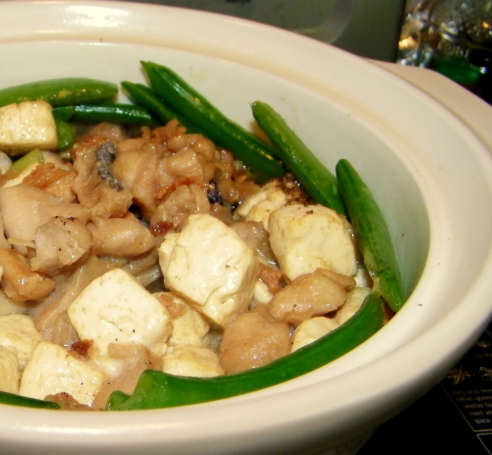 Little Bellevue Kitchen Salted Fish with Chicken & Tofu Claypot ( 咸鱼鸡粒豆腐煲)