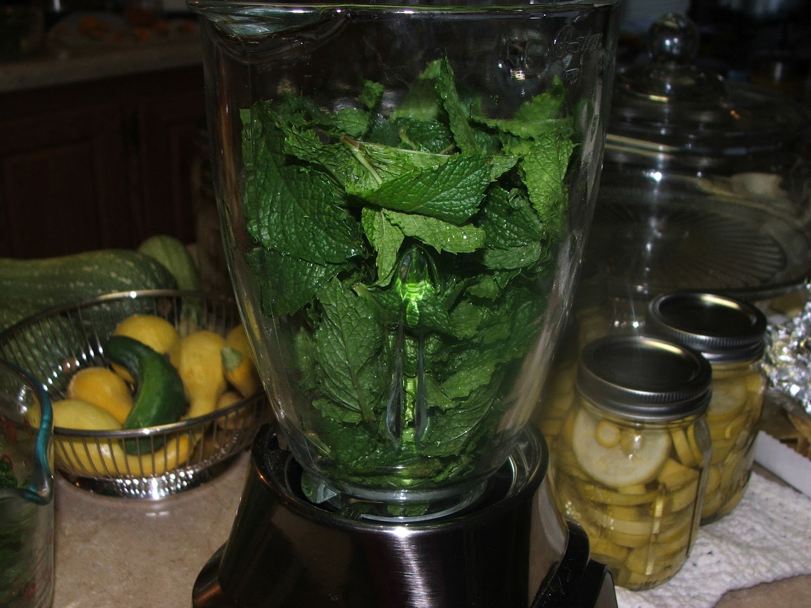 Canning Granny Dessert Mint Pesto