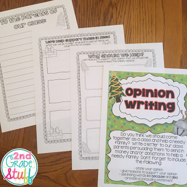 2nd Grade Stuff: December Activities and a FREEBIE