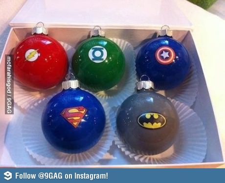 Marvel Discovery: Bolas de árvore de Natal dos super heróis
