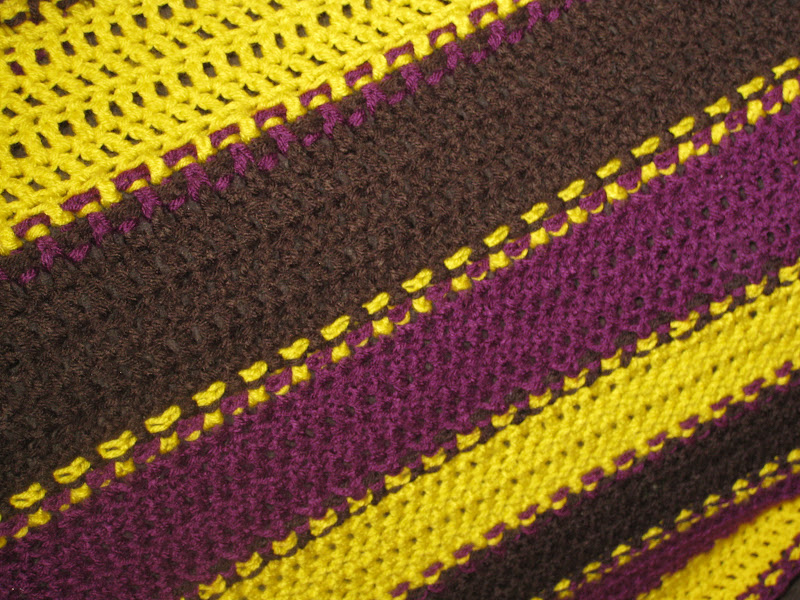 Engineered Crochet Zipper Blanket