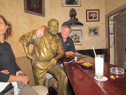 Me 'n "Papa" at Floridita Bar, Hemingway's Favorite, Havana Central