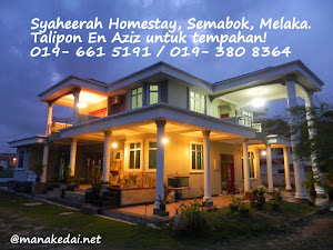 Rumah Bungalow Syaheerah Homestay, Melaka!