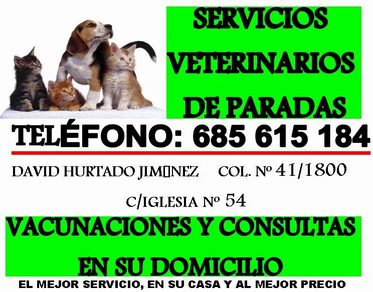 Servicios Veterinarios de Paradas