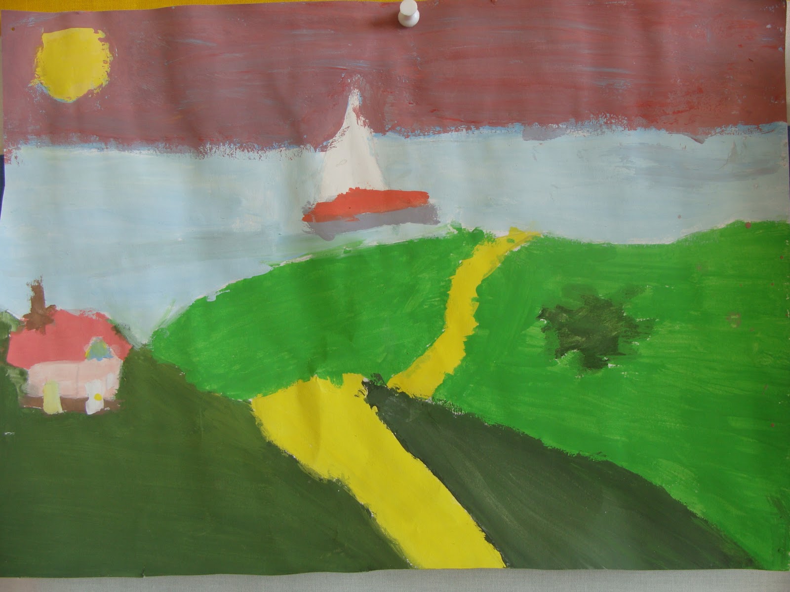 Paisajes con temperas - Imagui