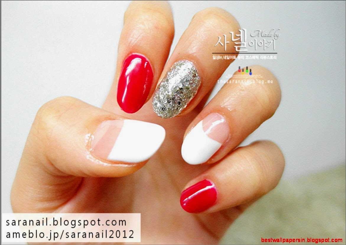 SARA NAIL Cute Red Winter nail art winter nails snowman nail SARA NAIL Cute Red Winter nail art winter nails snowman nail