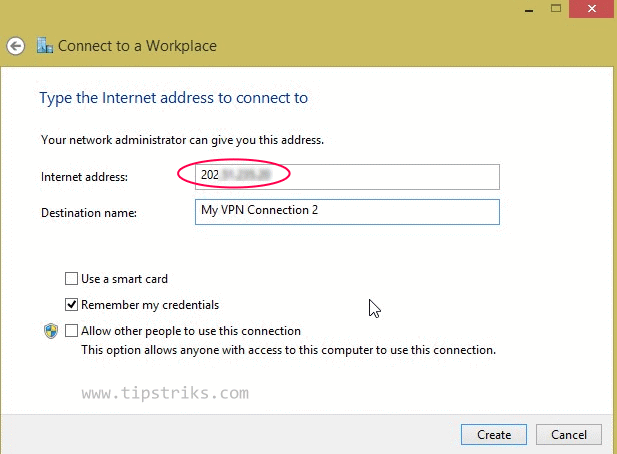 Setting Koneksi VPN Pada Windows 8