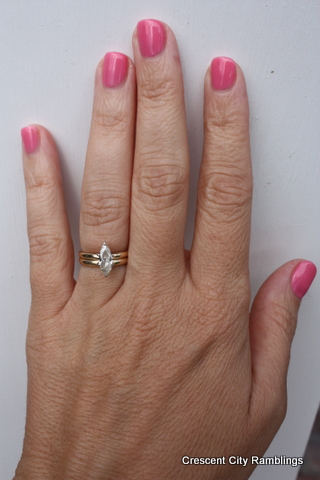 chipped shellac cnd nails manicure 24th days june