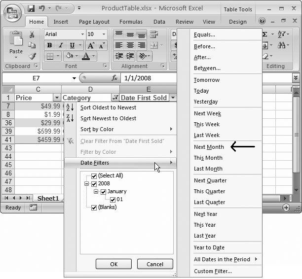 Types Of Filters In Microsoft Excel Microsoft Office Support