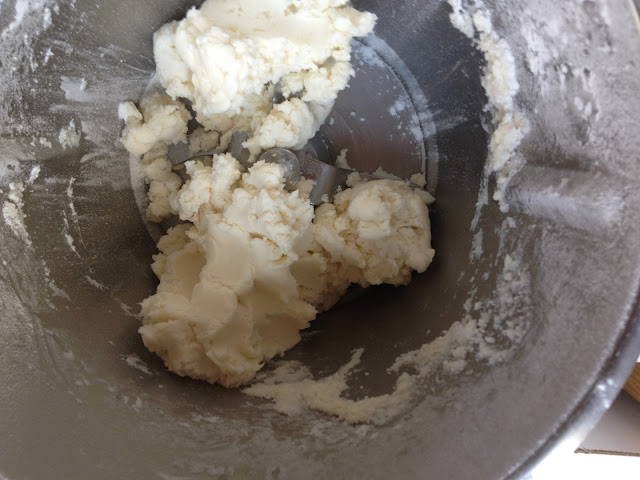 tortilla dough in bowl
