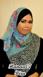 Shawl Floral+Leopard "Hanaa"