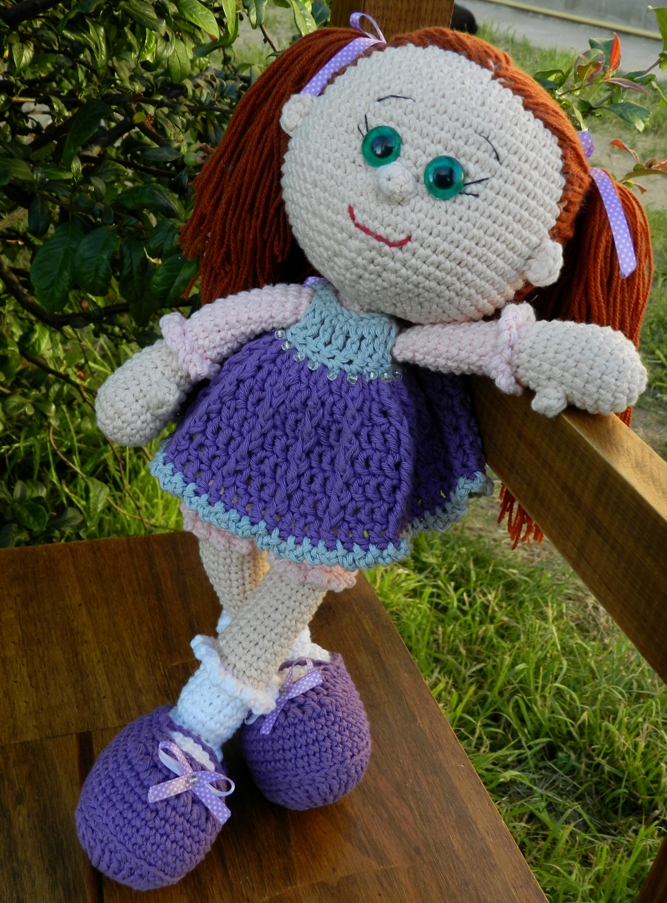 daxa rabalea: Muneca Askina amigurumi