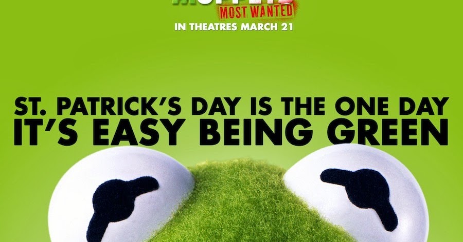 Sasaki Time Happy St. Patrick's Day from Muppets Most Wanted! Sasaki Time Happy St. Patrick's Day from Muppets Most Wanted!