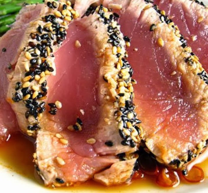 Tonight's Specials Sesame Crusted Seared Ahi Tuna
