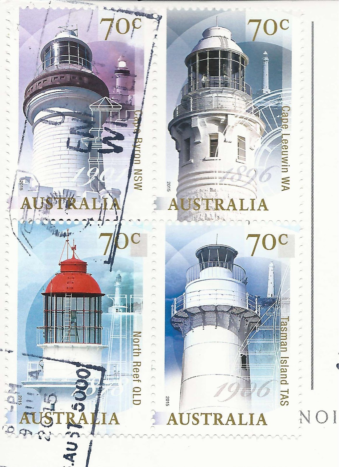 A Journey of Postcards Lighthouses in South Australia