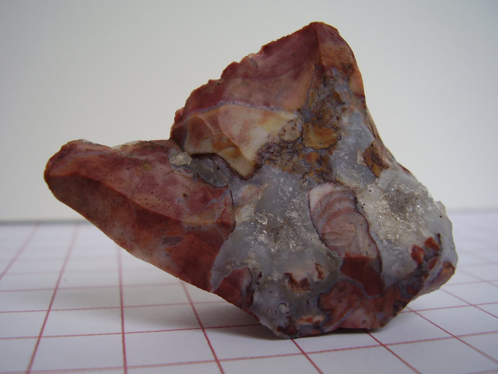 Archaeology of Portable Rock Art Worked flint resembles a crested bird