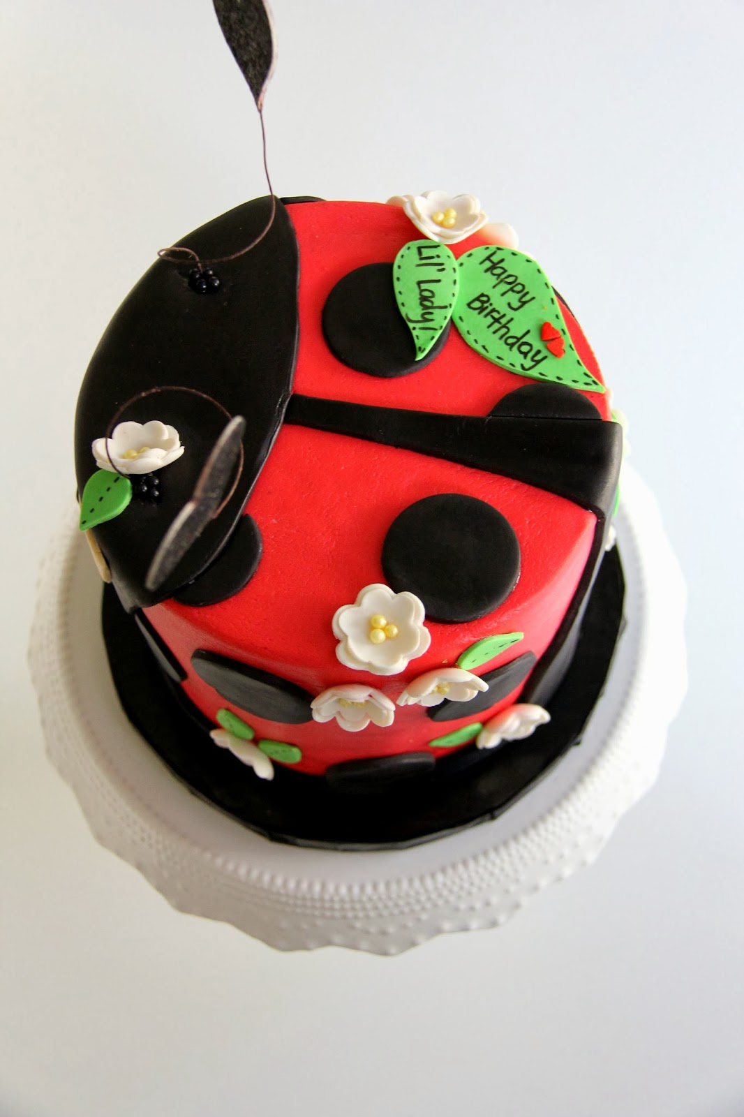 Oh My Pancake!: Ladybug Cake