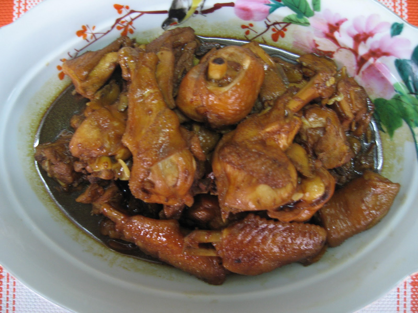 Sumptuous Flavours Braised Chicken In Worcestershire sauce