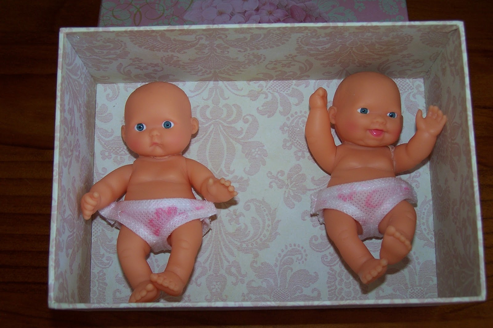 Lizzie's Arty Crafty 'n Dolls Dolls! Trousseau Doll Boxes