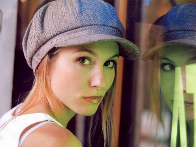 Canadian Beauty Sarah Carter with cap