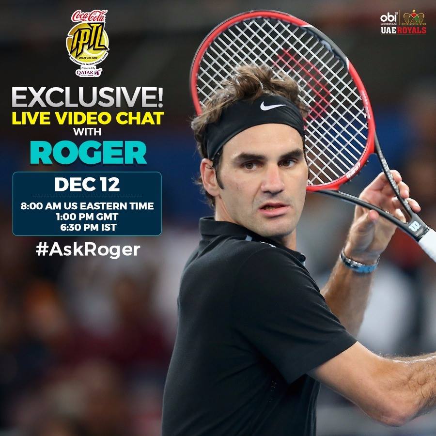 Chat Live with Roger Federer ~ ATP Men&rsquo;s Tennis