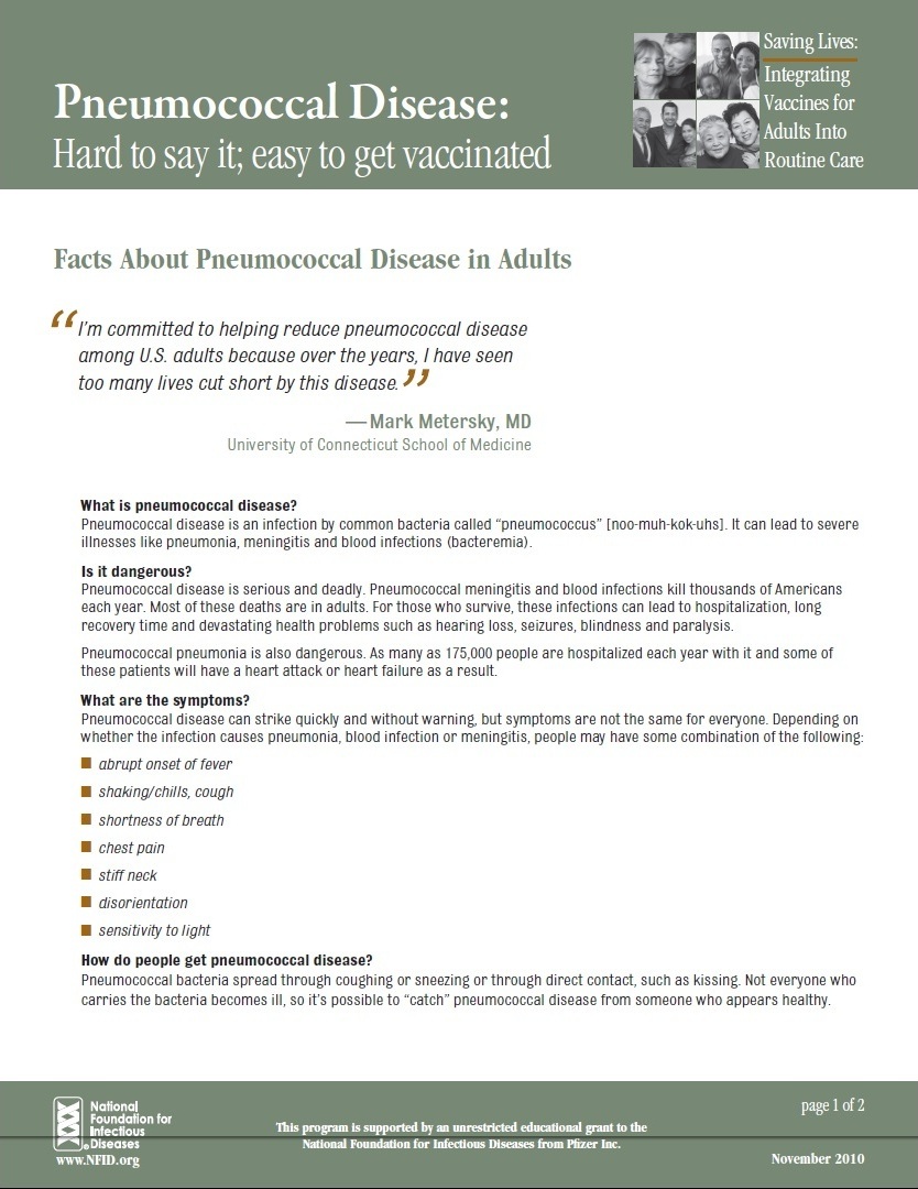 pneumococcal pneumonia vaccination ebook download free medical pneumonia facts sheet