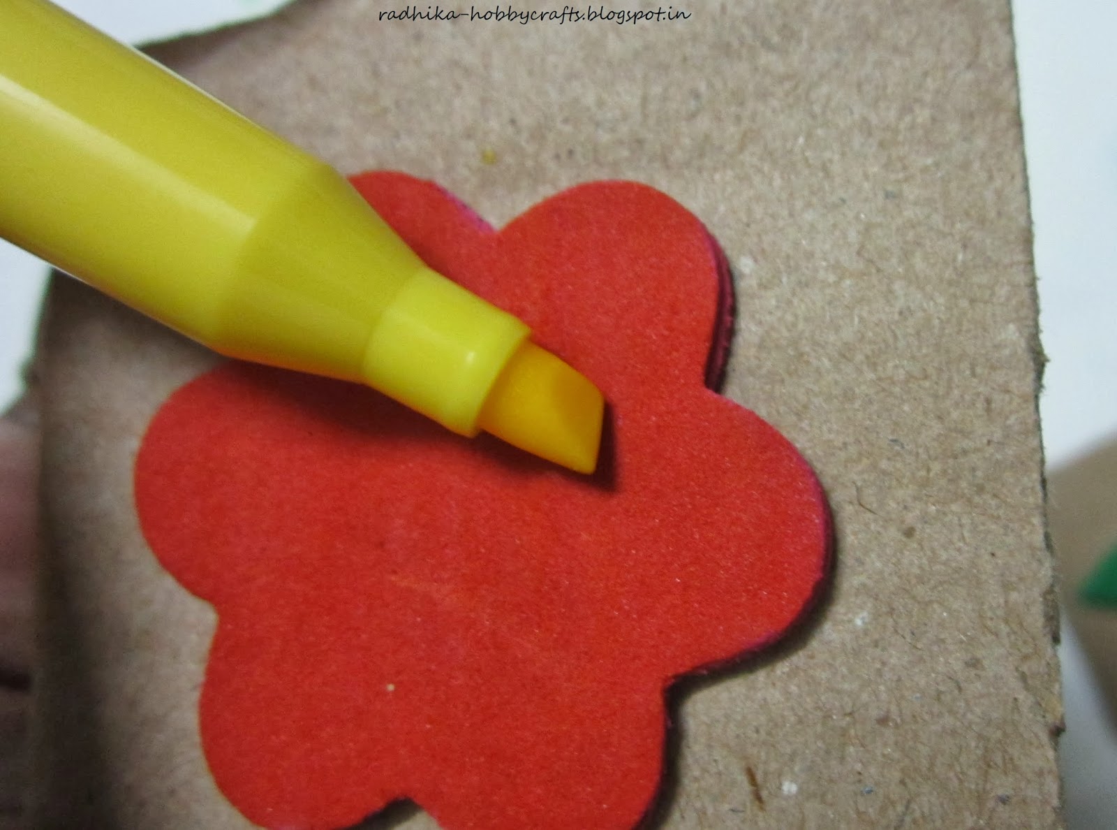 Hobby Crafts ) Handmade foam stamps