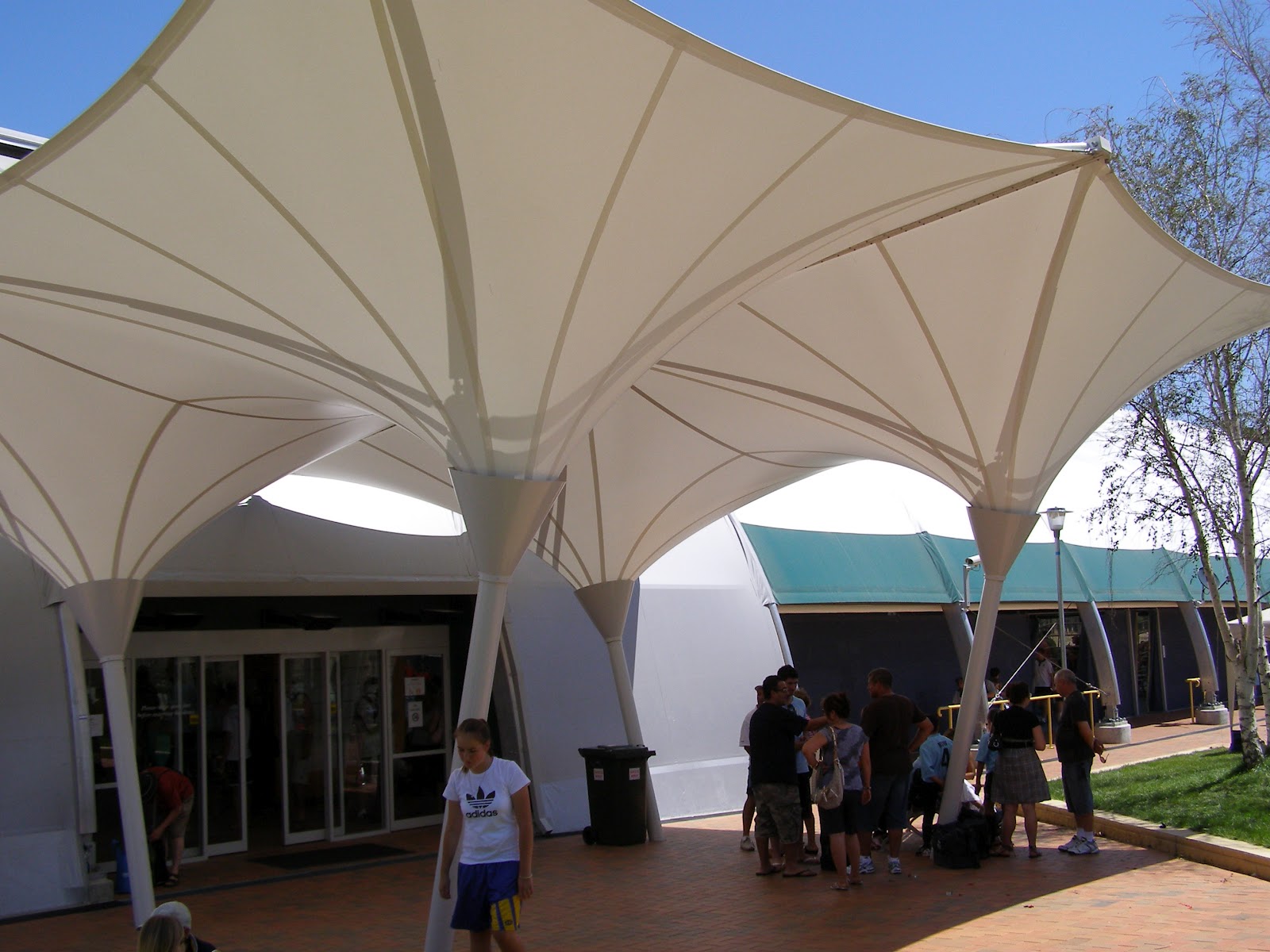 PVC HDPE Shade Structure