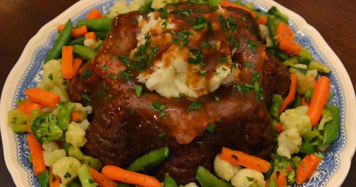 American Homestead Elle's Kitchen Bundt Pan Meatloaf