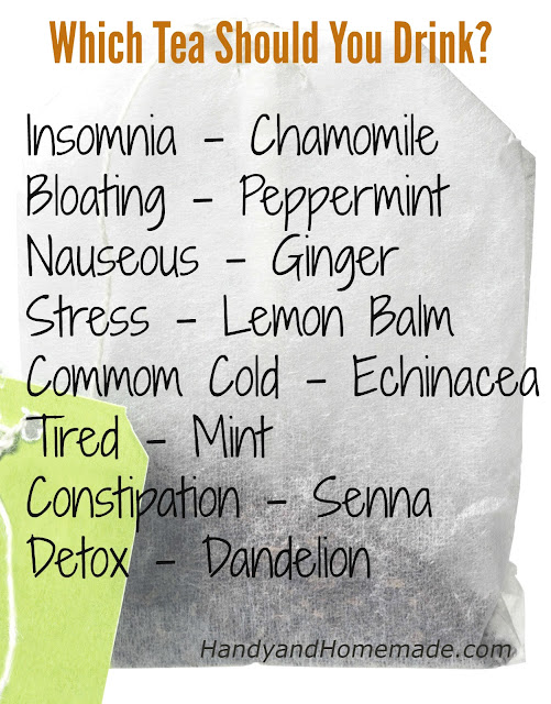 Which Herbal Tea Should You Drink? Handy & Homemade