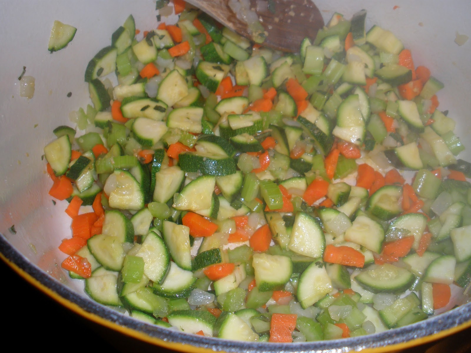 MishMosh and Good Nosh Tuscan Vegetable Bean Soup