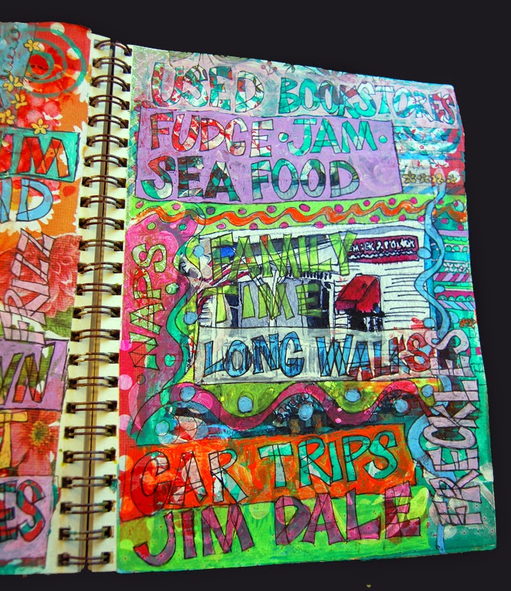 Art Journal Ideas for Summer - the Inspiration Place