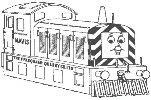 Fun Coloring Pages: Thomas the Tank Engine Coloring Pages