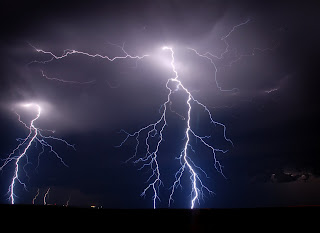 Lightning black, widescreen, free download, computer, clouds, bolt, hit pictures