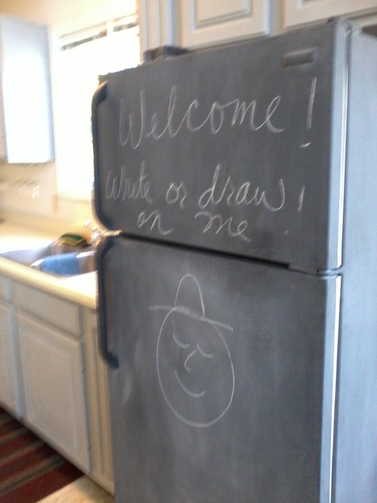 Lake House Mojo Chalkboard Fridge