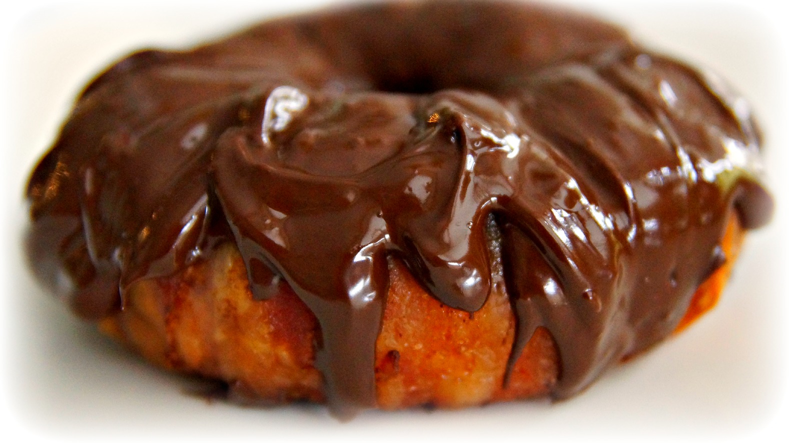 Pitmaster X DONUT wrapped in BACON and covered with CHOCOLATE, donuts