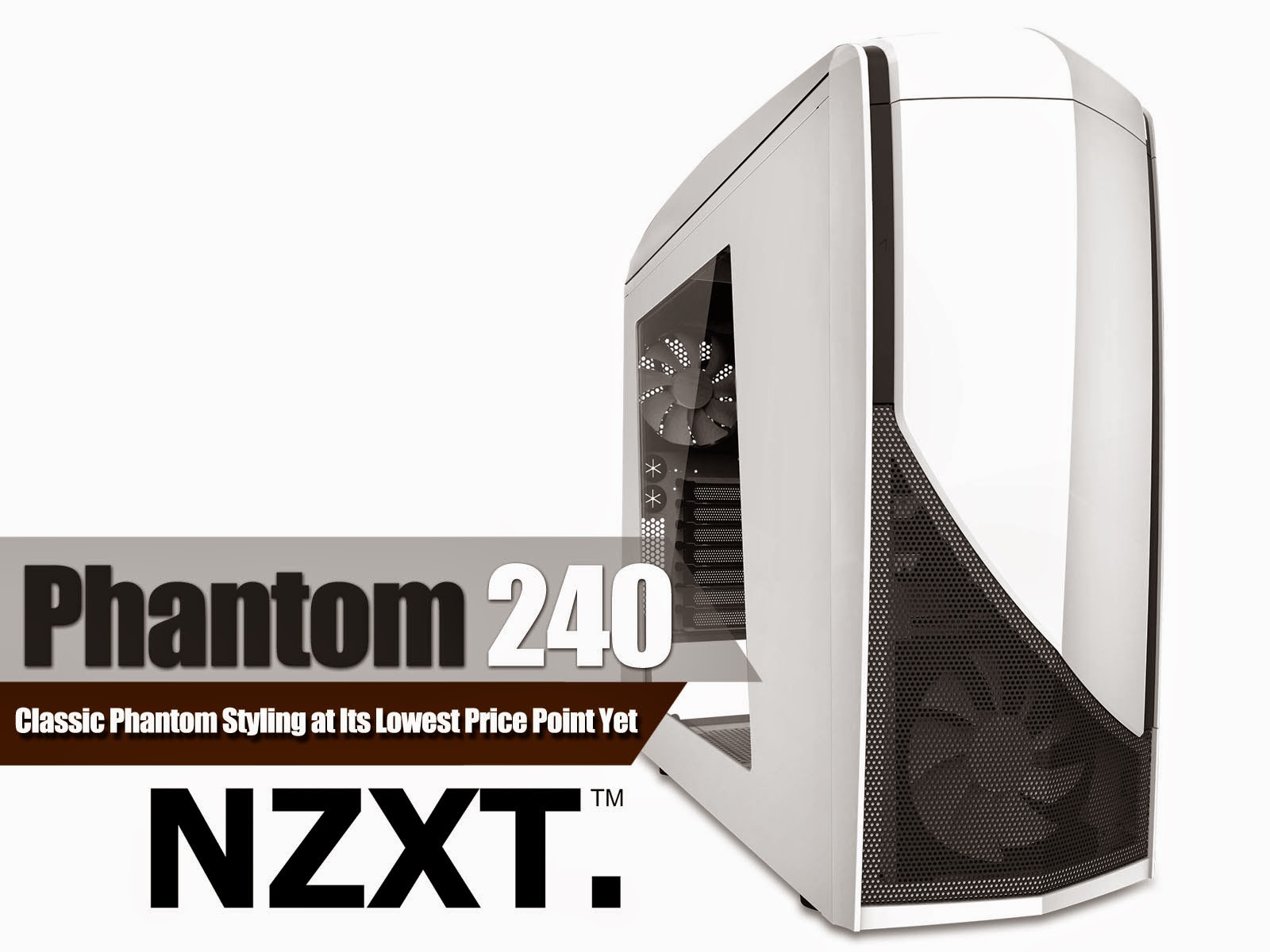 NZXT Announces Release of the Phantom 240 Mid-Tower Chassis 2