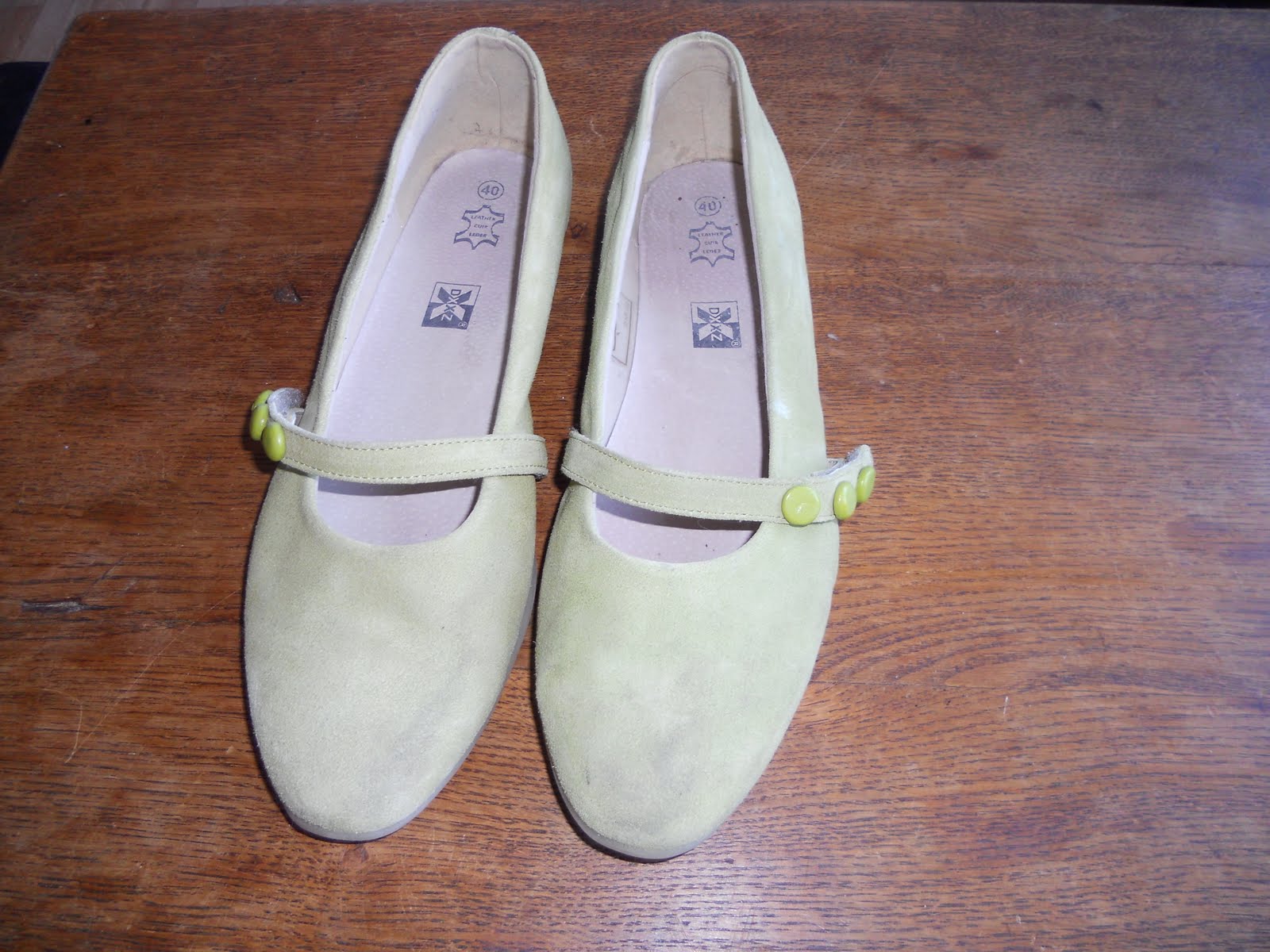 ballerines vertes femme