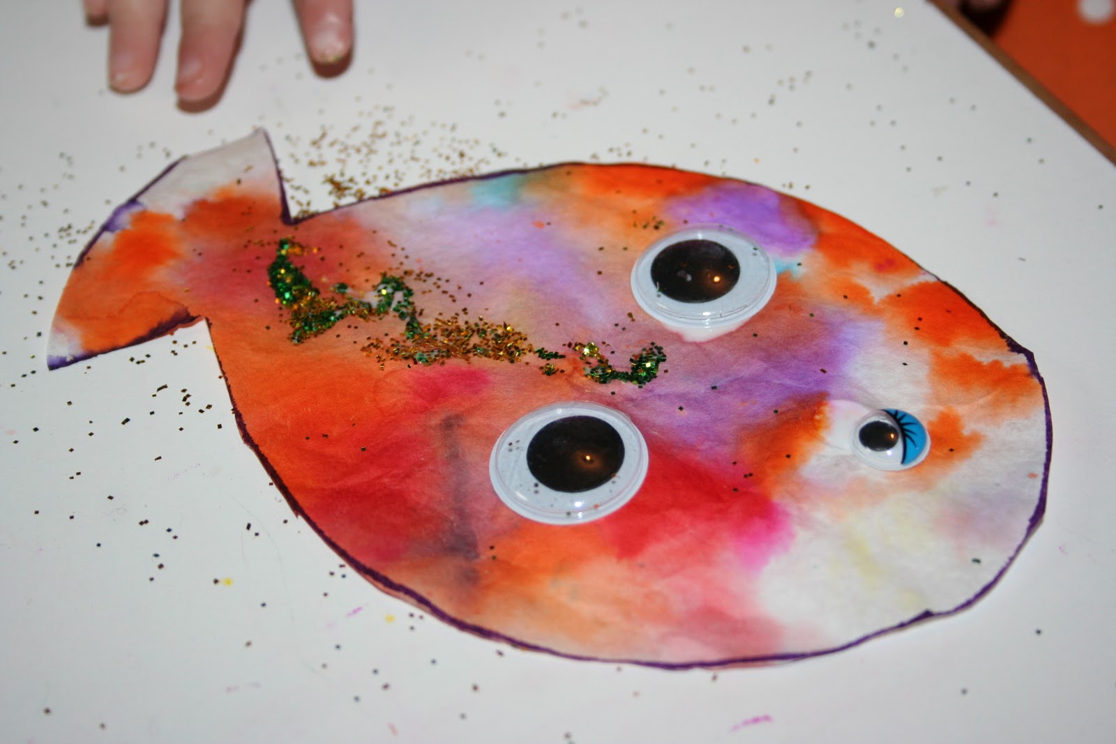 Our Country Road Coffee Filter Fish