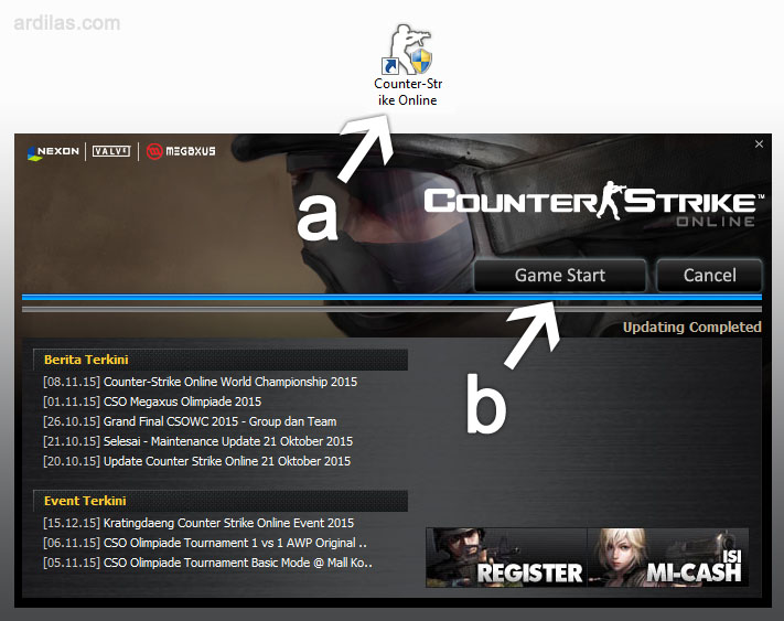 Cara Daftar Game Counter Strike Online Cso Di Megaxus