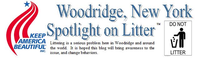 Woodridge New York...Spotlight On Litter