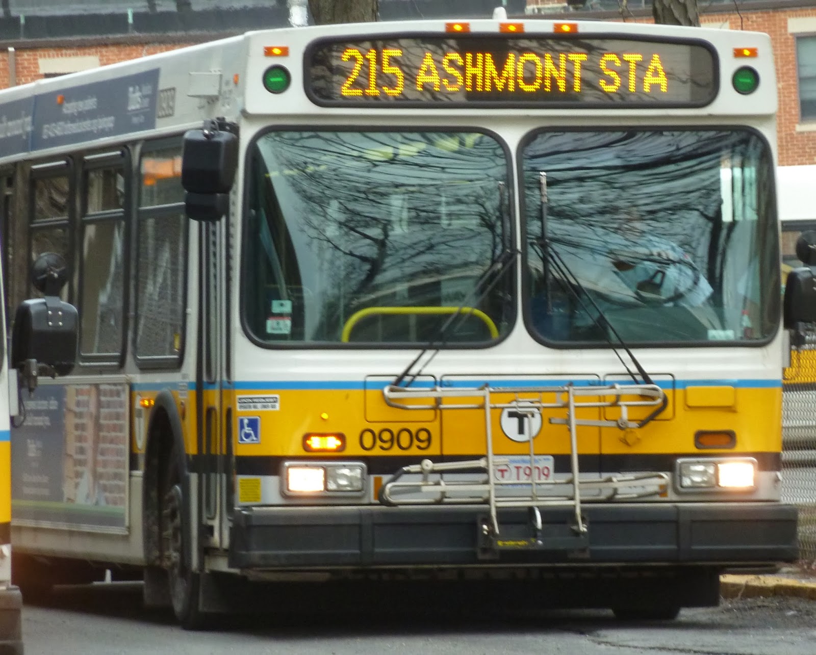Miles on the MBTA 215 (Quincy Center Station Ashmont Station via