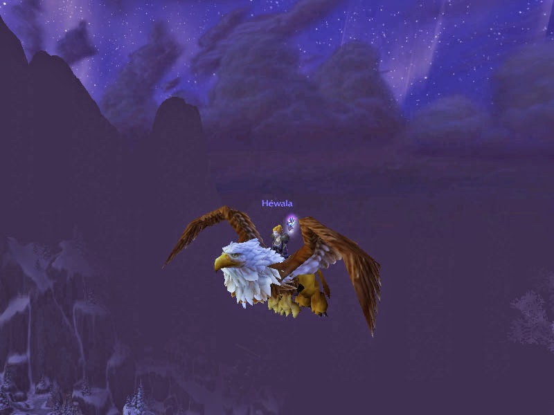 Héwala et le griffon.