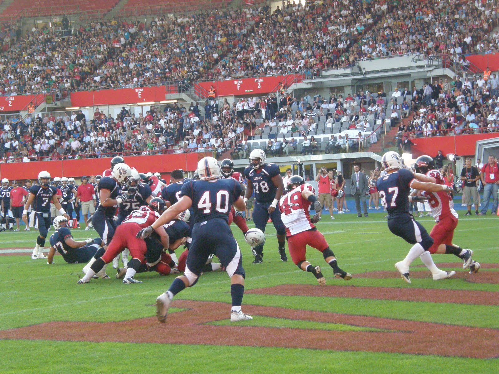 AmericanFootball Blog IFAF 2011 World Cup Final