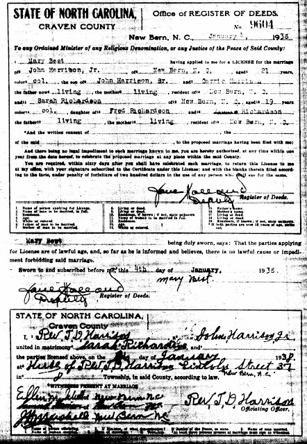 52 Ancestors 2015 Edition:  #44 John Thomas Harrison Jr. --Survived A Very Scary Day --How Did I Get Here? My Amazing Genealogy Journey