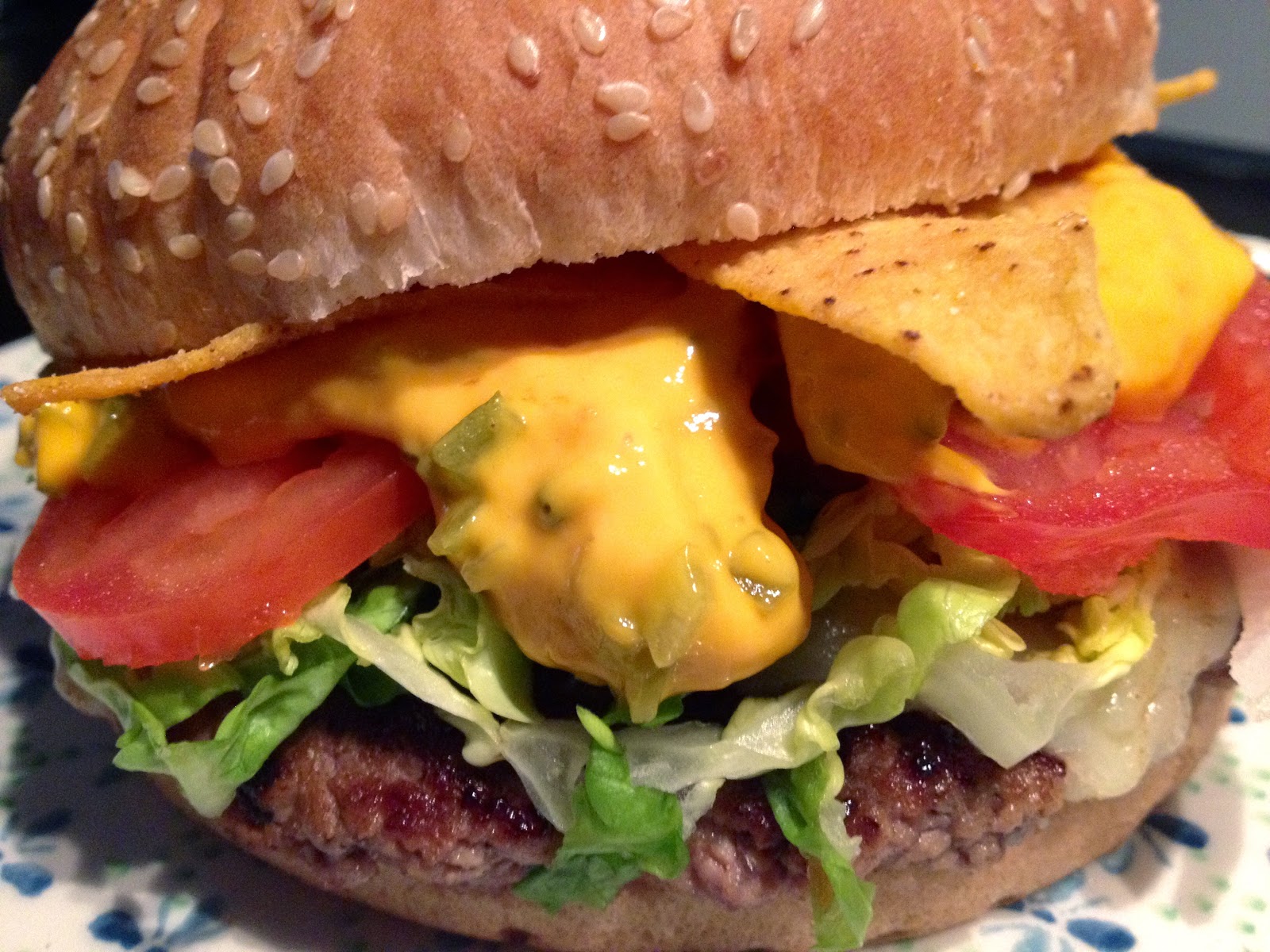 El gastrónomo Hamburguesa TexMex con jalapeños