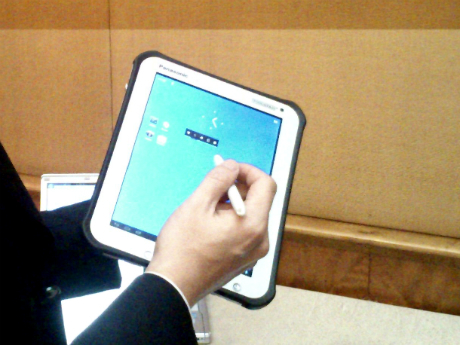 high tech gadgets toughpad fz a1 android tablet super strong panasonic