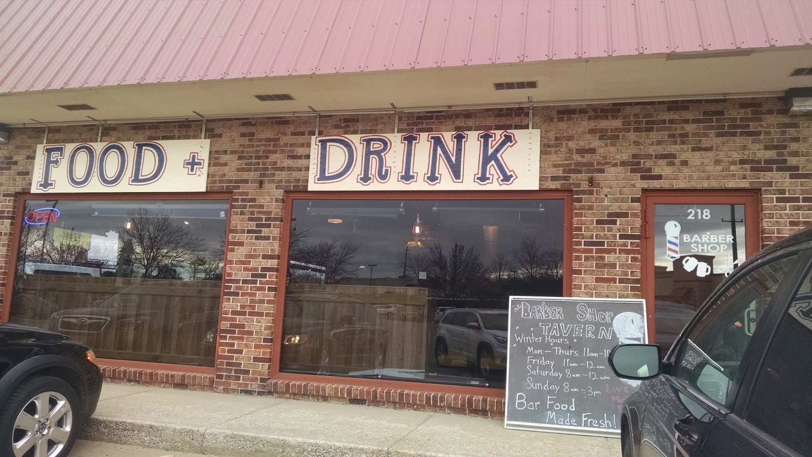 The Bar'ber Shop Tavern Coralville, Iowa Meemaw Eats