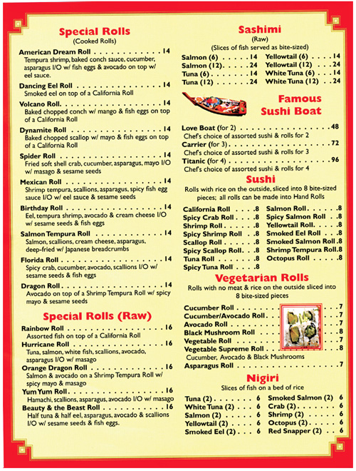 how to make restaurant menus