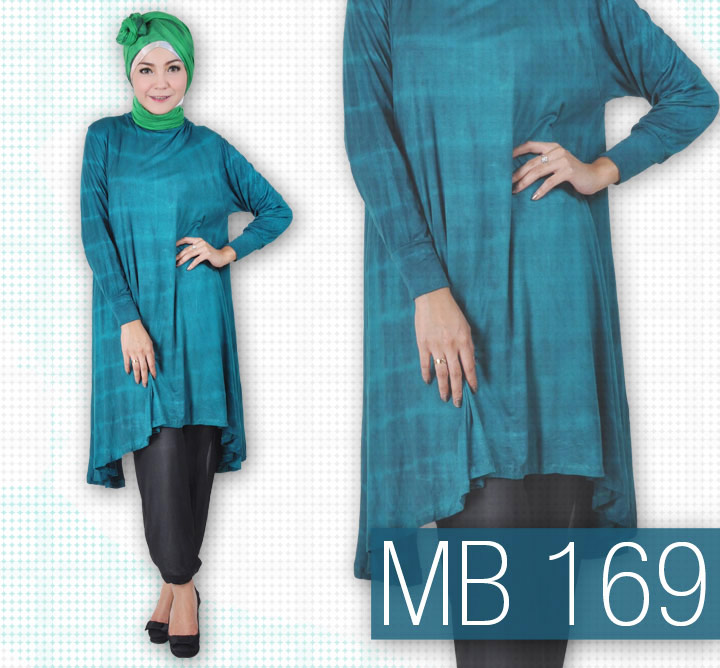 Baju Muslim Modern Tunik Umbrella Tie Dye Toko Online Baju Muslim